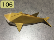 イルカの折り方8