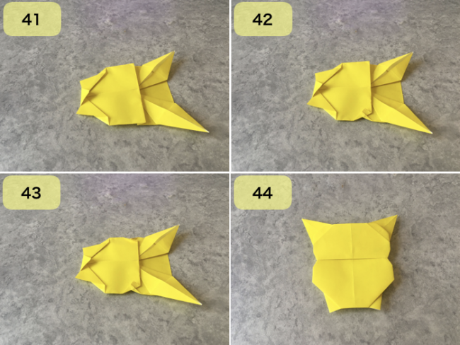 ピカチュウの折り方5-1
